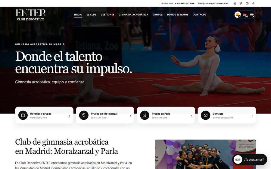 Imagen del proyecto Club Deportivo Enter